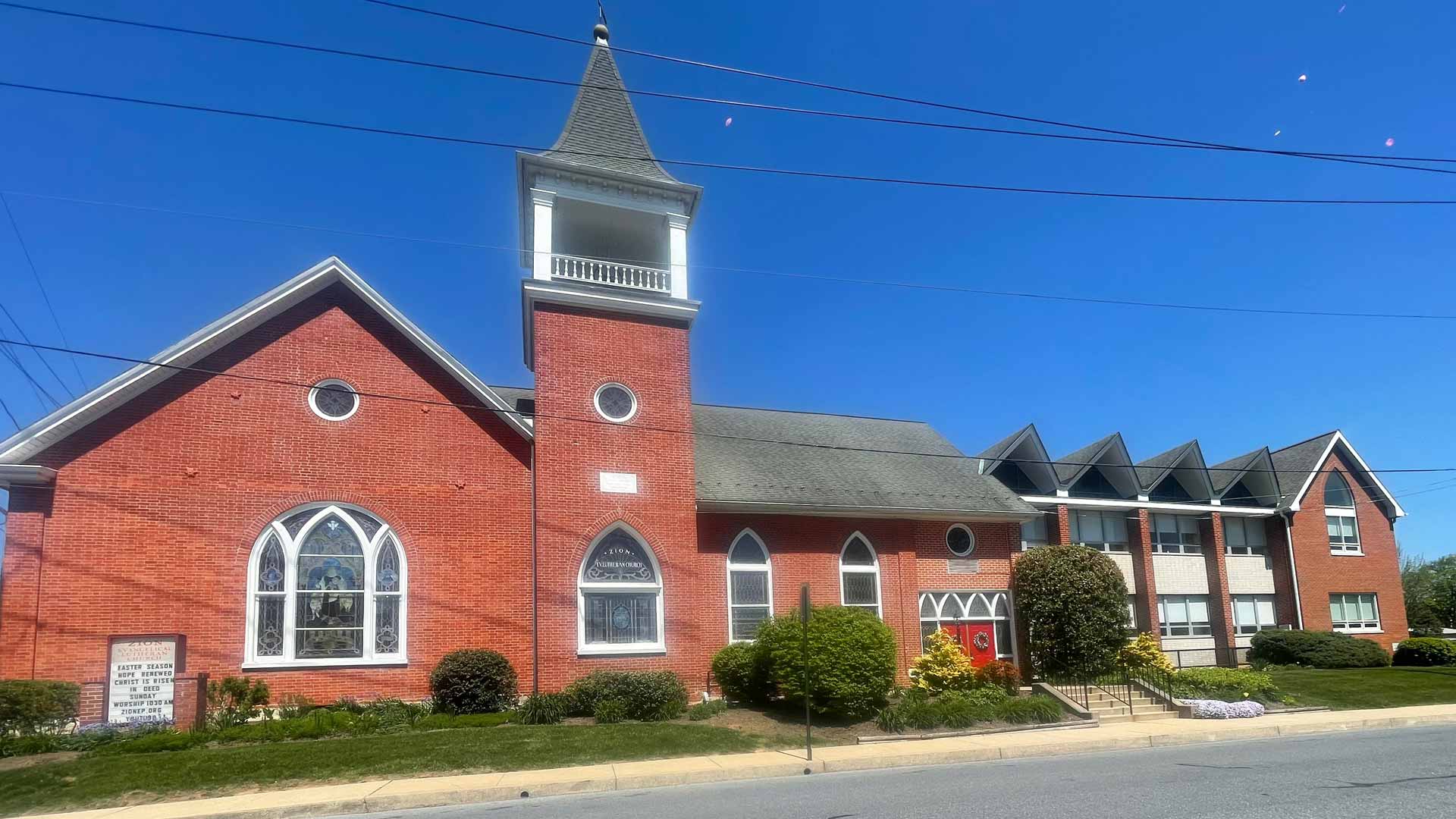 Zion Evangelical Lutheran Church—East Petersburg—Pennsylvania